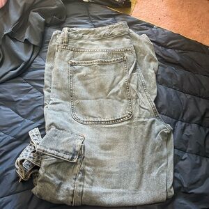 Stylish Gray Boyfriend Jeans